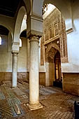 Marrakech - Medina meridionale, Tombe Saadiane, la sala del mihrab. 